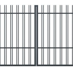 CLASSIC kaksiovinen portti (käsikäyttö)