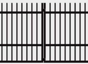 CLASSIC II kaksiovinen portti automatiikalla