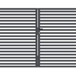 SKANDI II kaksiovinen portti käsikäyttöinen